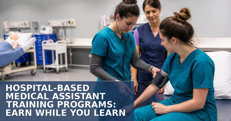 Hospital Medical Assistant Training Programs: Get Paid to Learn