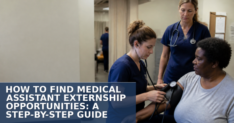 How to Find Medical Assistant Externships: A Step-by-Step Guide