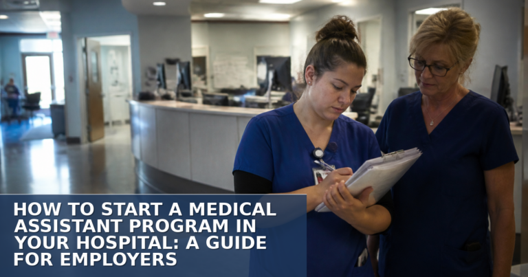 How to Start a Medical Assistant Program in Your Hospital