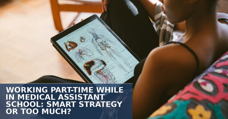 Working While in Medical Assistant School: Is It Smart?