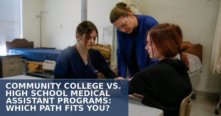 Community College vs. High School MA Programs Guide